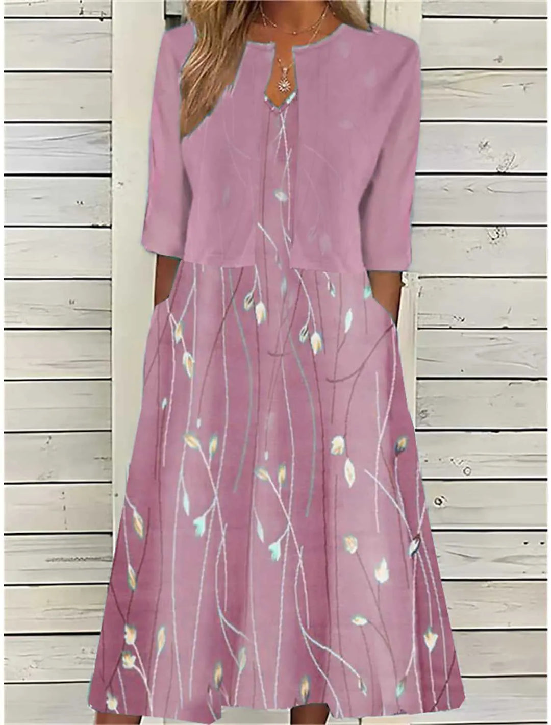 Deborah – Flowing Two-Piece Midi Skirt Set