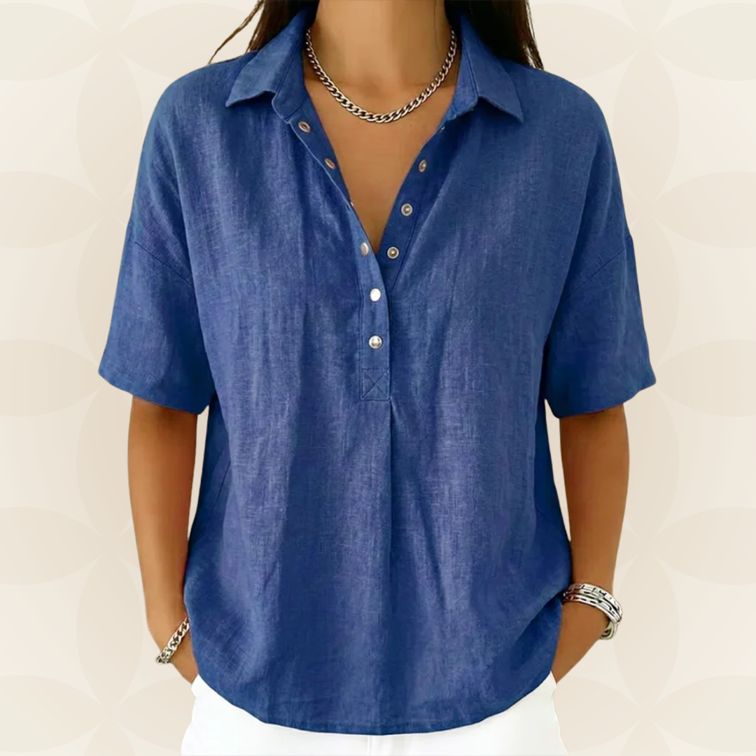 Lesley – Button Blouse | Buy 1 Get 1 Free