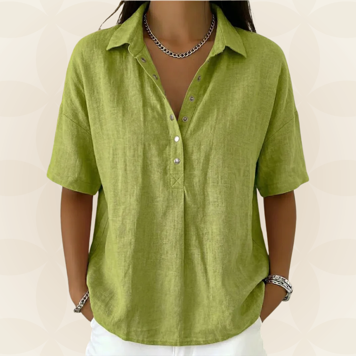 Lesley – Button Blouse | Buy 1 Get 1 Free
