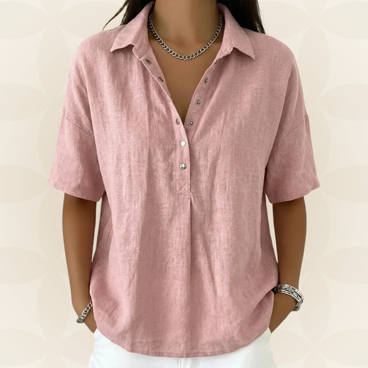 Lesley – Button Blouse | Buy 1 Get 1 Free