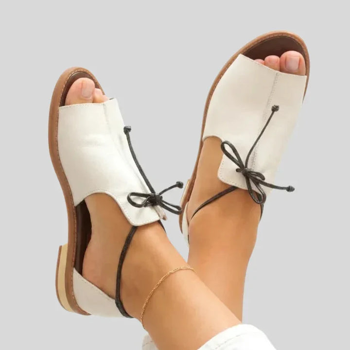 Diana – Adjustable Lace-Up Sandals