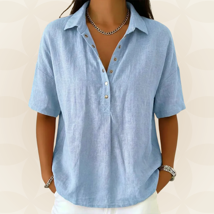Lesley – Button Blouse | Buy 1 Get 1 Free