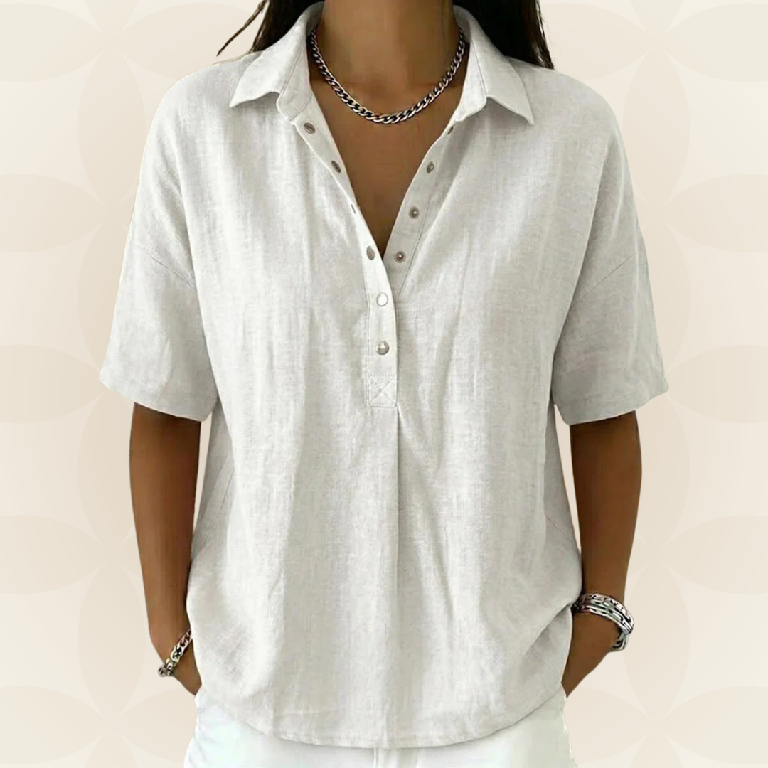 Lesley – Button Blouse | Buy 1 Get 1 Free