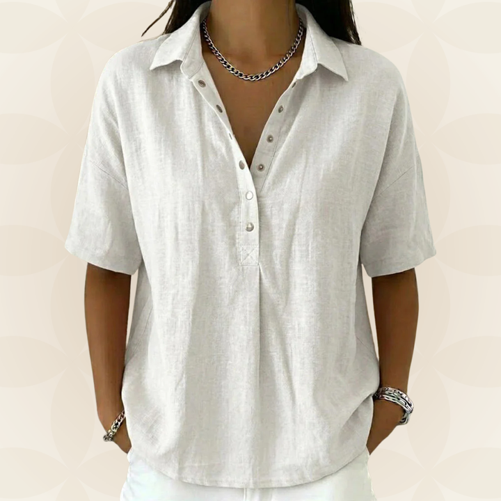 Lesley – Button Blouse | Buy 1 Get 1 Free