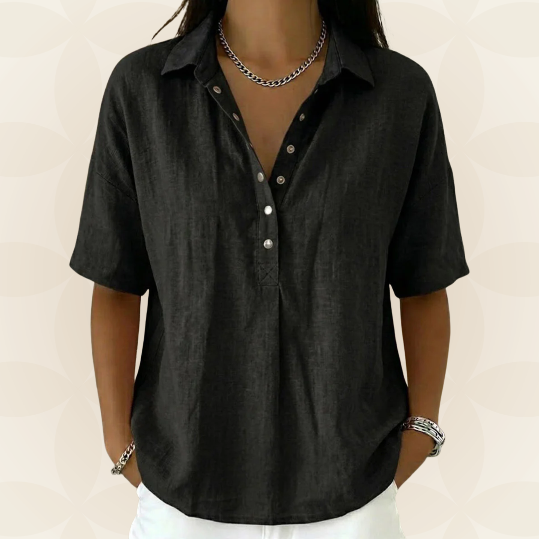 Lesley – Button Blouse | Buy 1 Get 1 Free