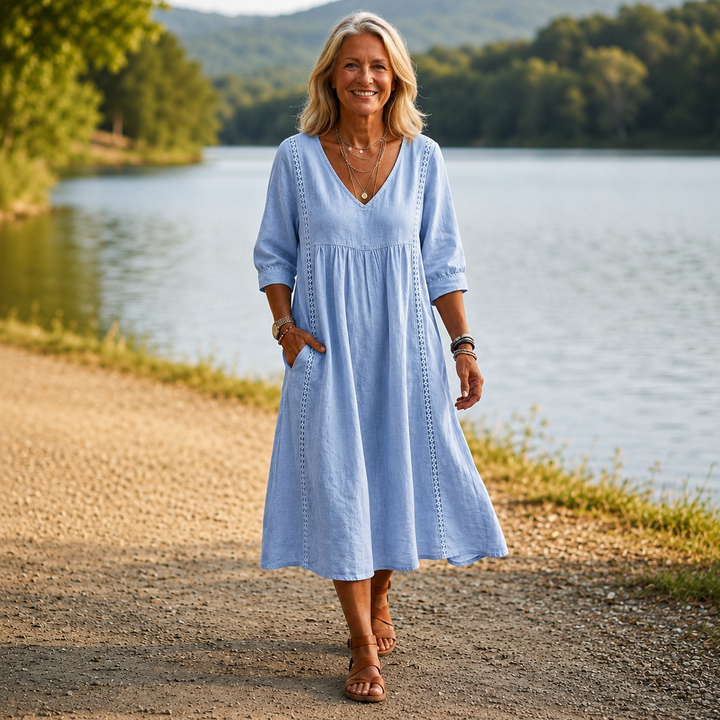 Cecilia – Afternoon Garden Maxi Dress