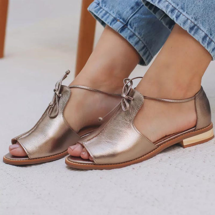 Diana – Adjustable Lace-Up Sandals