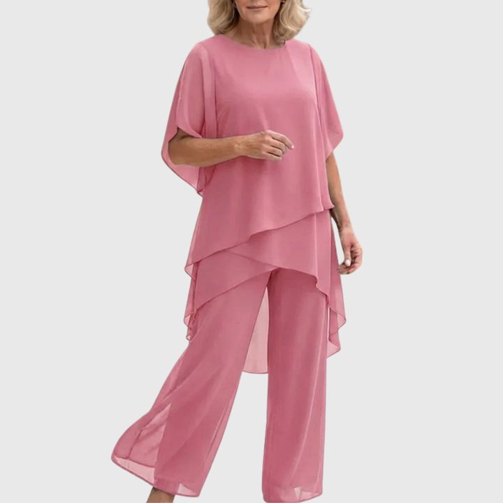 Patricia – Flowing Palazzo Two-Piece Set