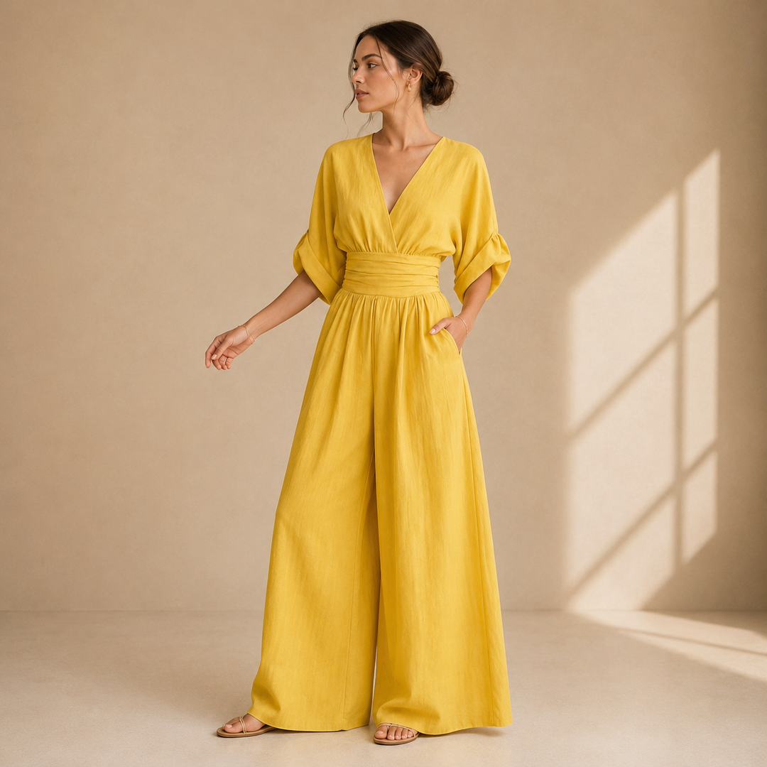 Vivienne – Elegant Wide-Leg Jumpsuit
