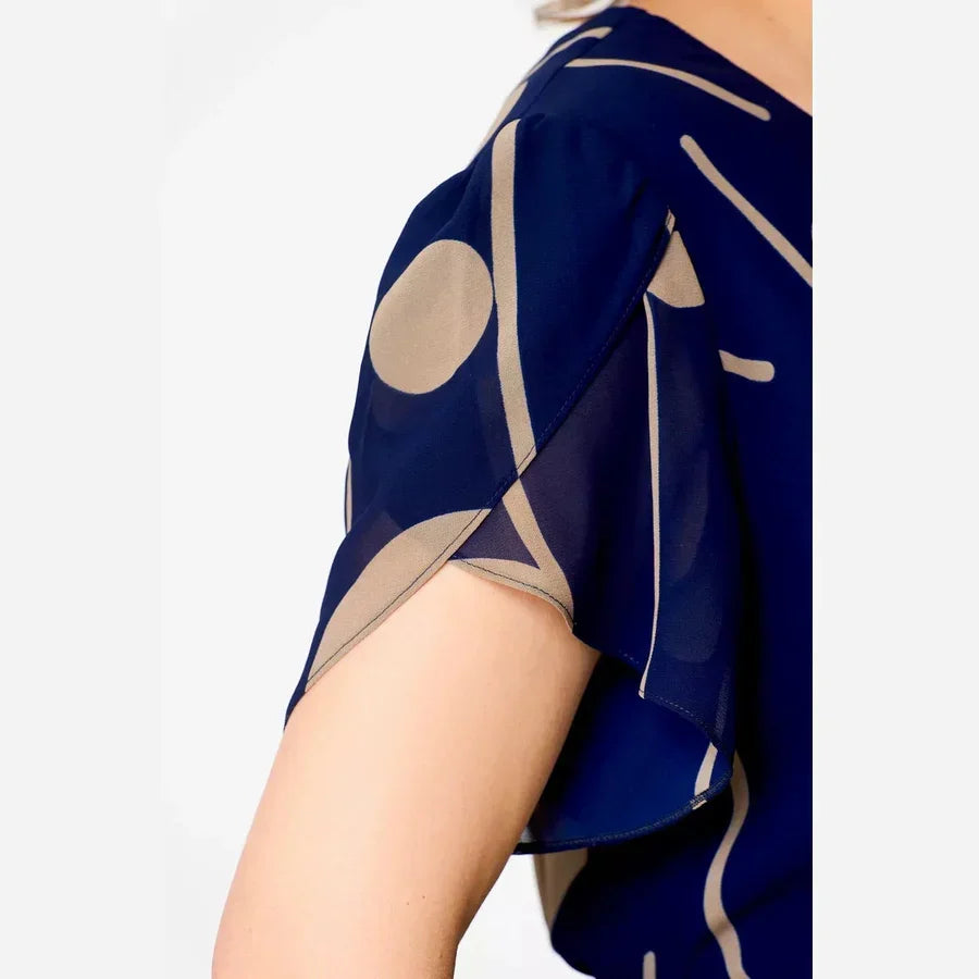 Helen – Polka Dot Midi Dress