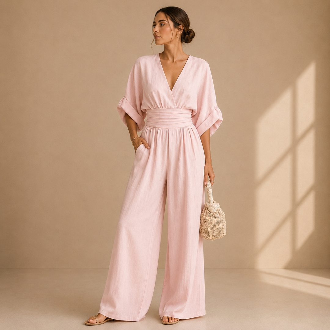 Vivienne – Elegant Wide-Leg Jumpsuit
