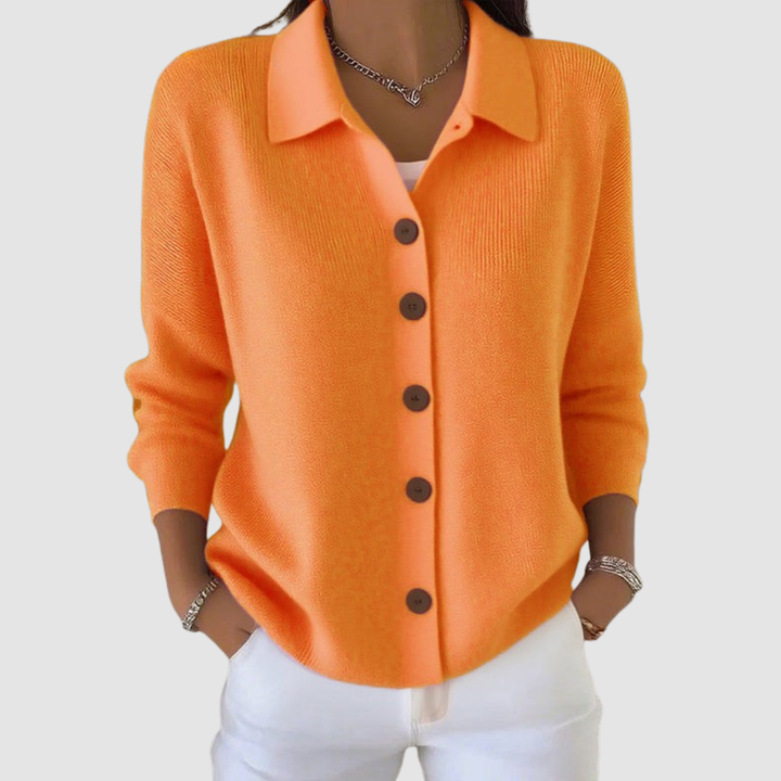 Beverly – Relaxed Button-Up Knit Cardigan