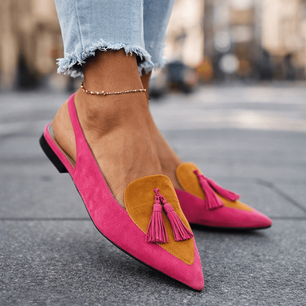 Marcia – Strappy Tassel Sandals