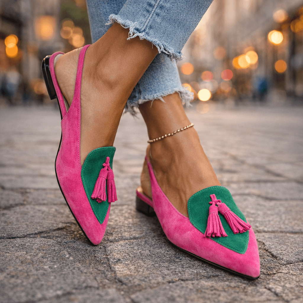 Marcia – Strappy Tassel Sandals