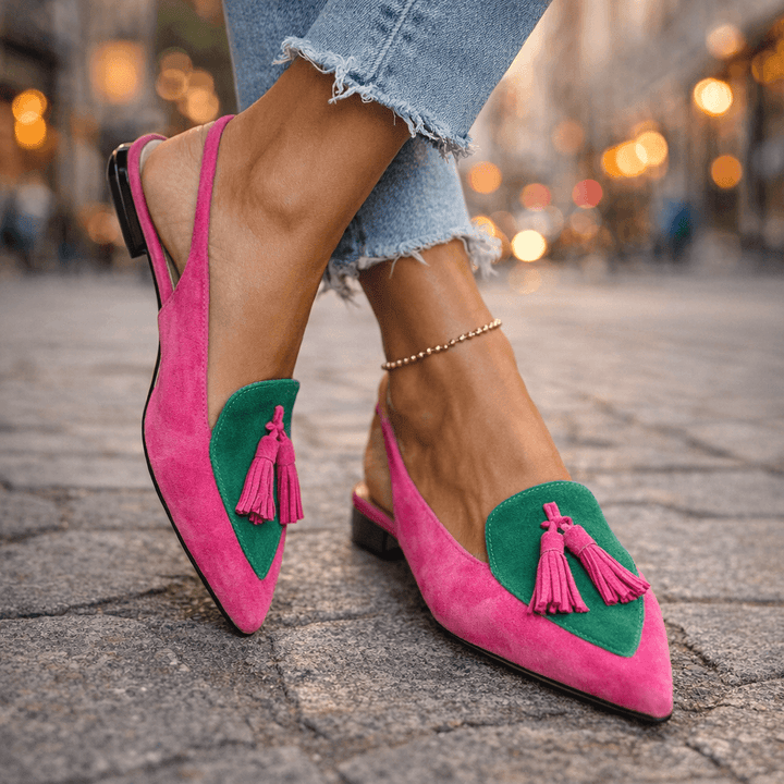 Marcia – Strappy Tassel Sandals