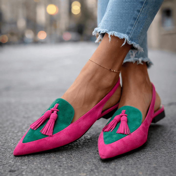 Marcia – Strappy Tassel Sandals