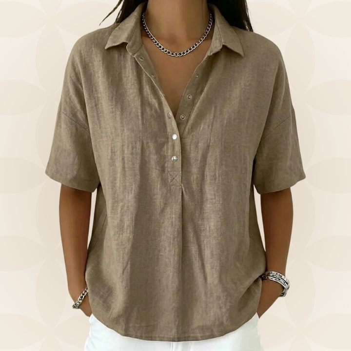 Lesley – Button Blouse | Buy 1 Get 1 Free