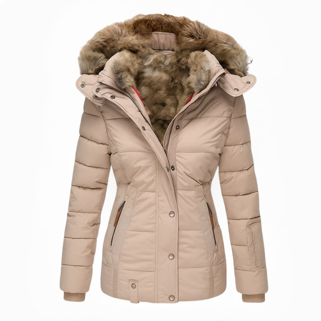 Anna | Winter Coat with Fur Lining