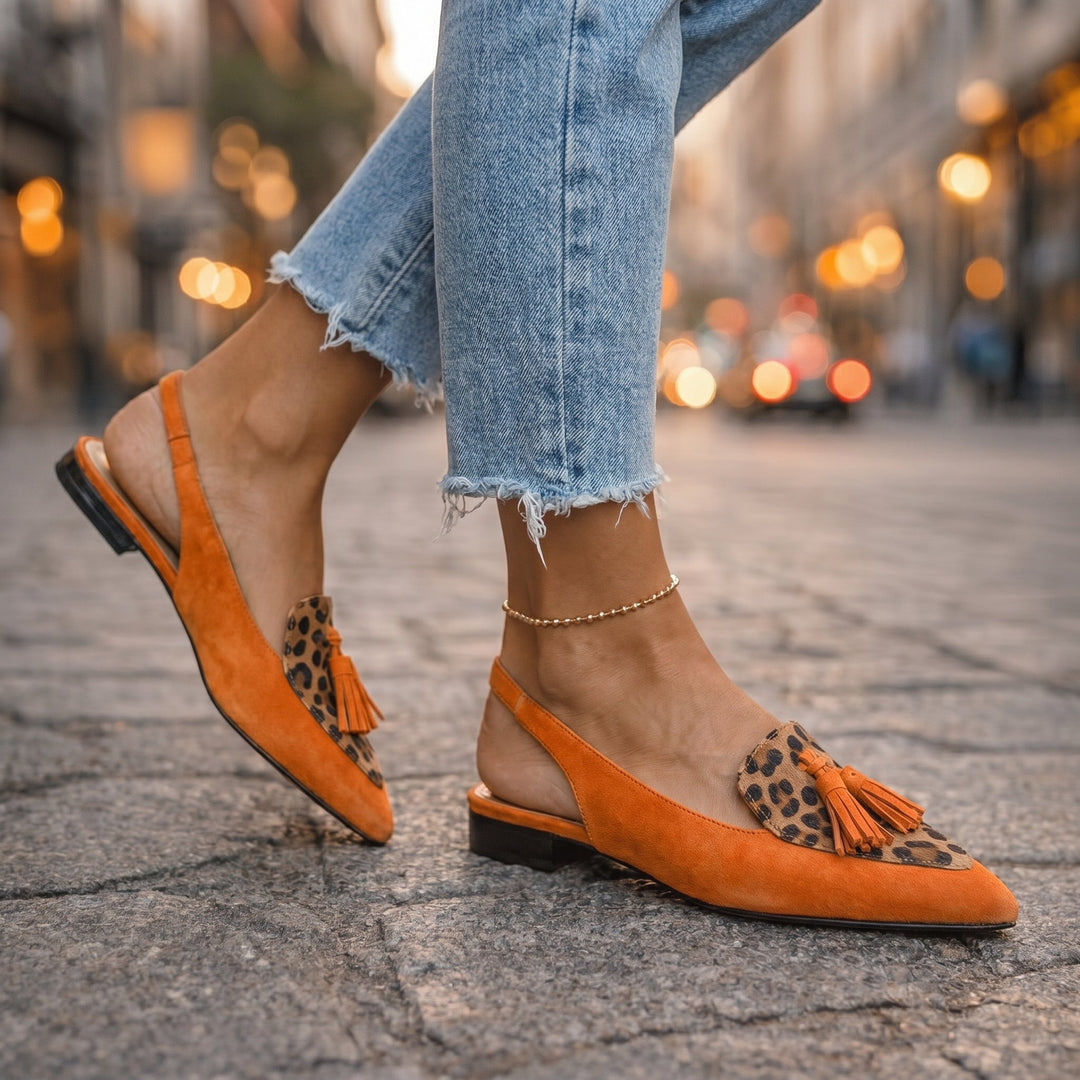 Marcia – Strappy Tassel Sandals