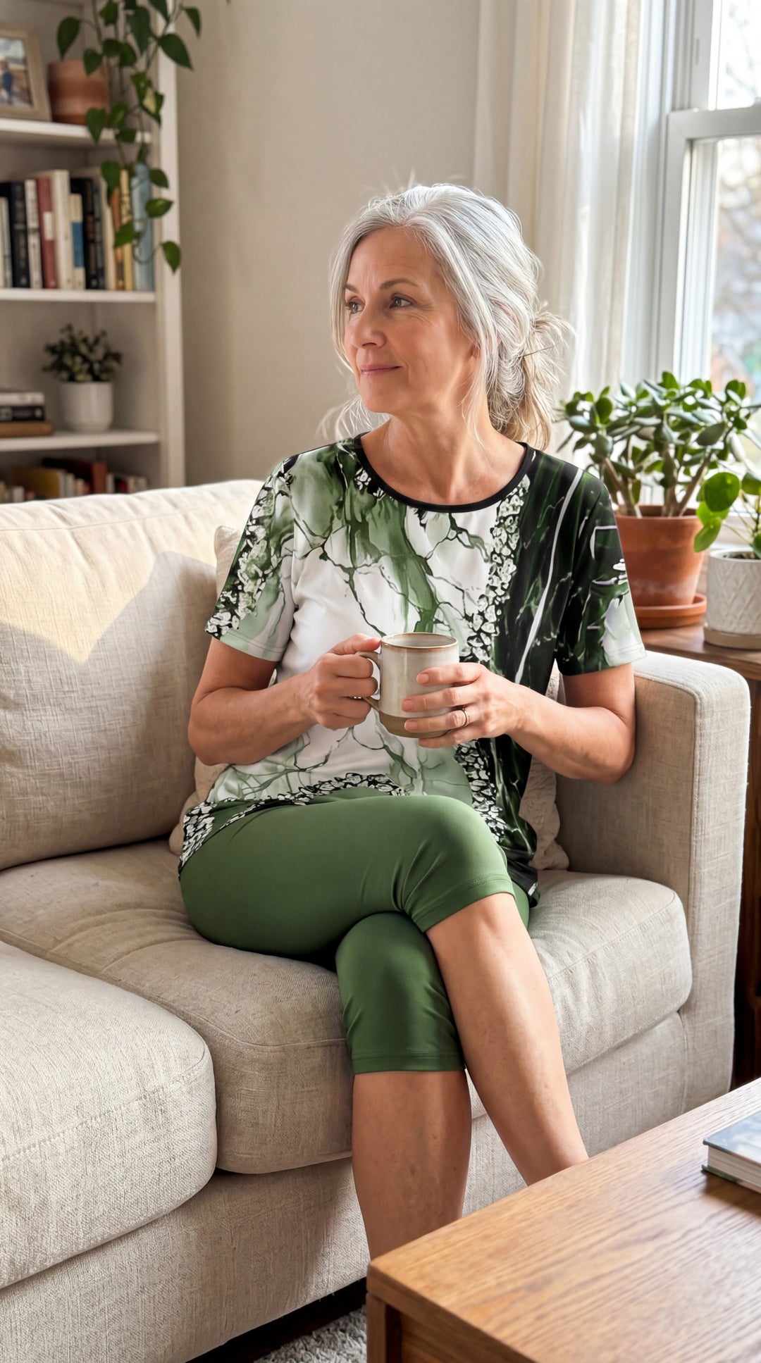 Patricia – Relaxed Printed Two-Piece Set