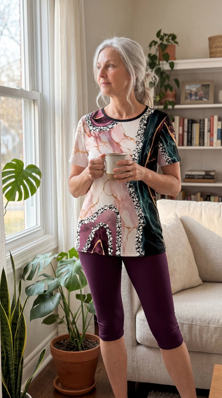 Patricia – Relaxed Printed Two-Piece Set