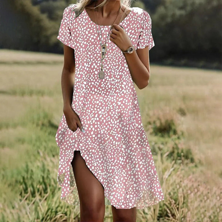 Leanne – Lightweight Flowing Midi Dress