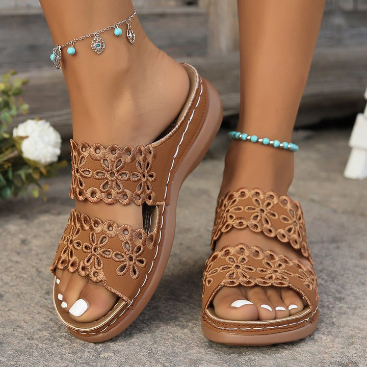 SERINA FLORAL SANDAL