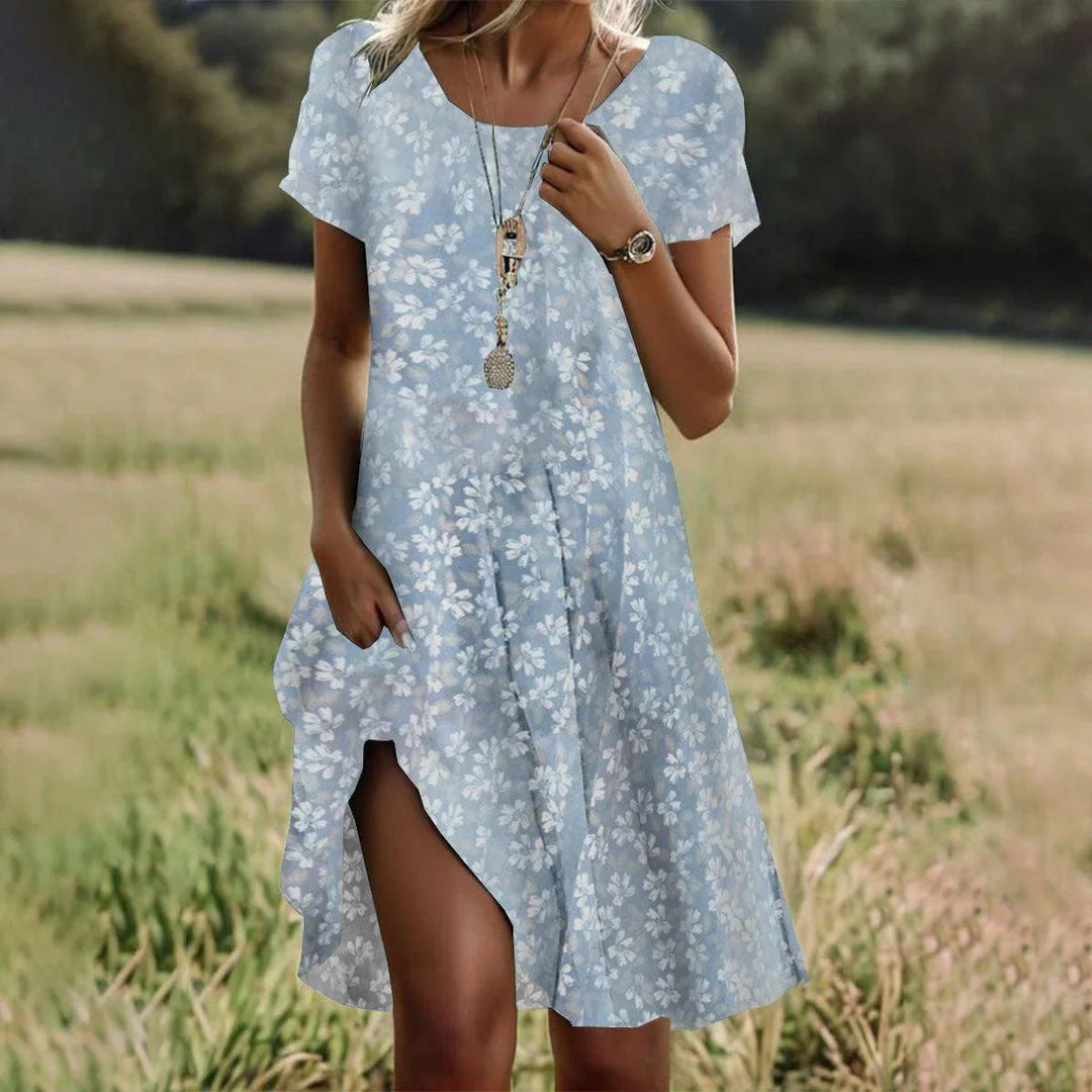 Leanne – Lightweight Flowing Midi Dress