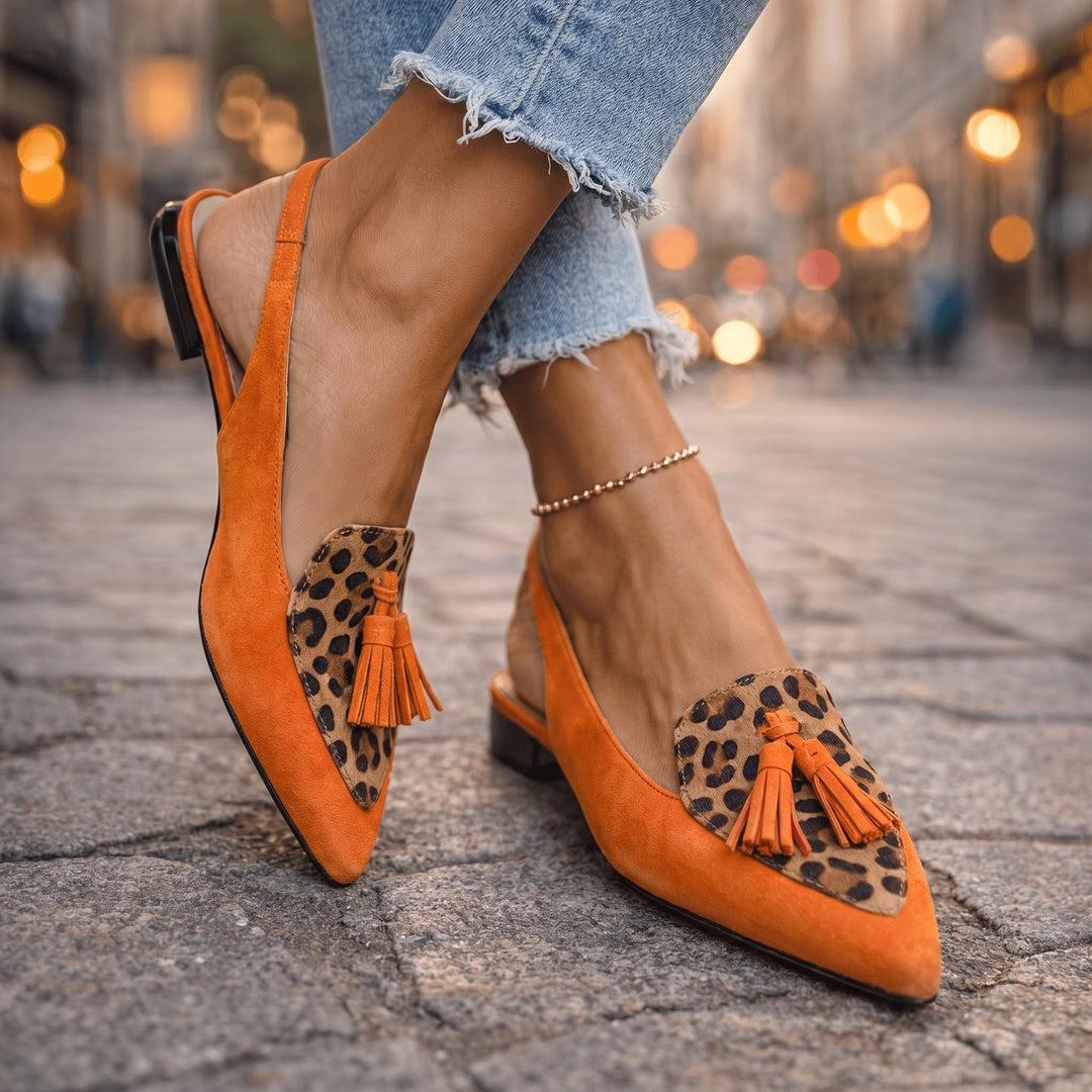 Marcia – Strappy Tassel Sandals