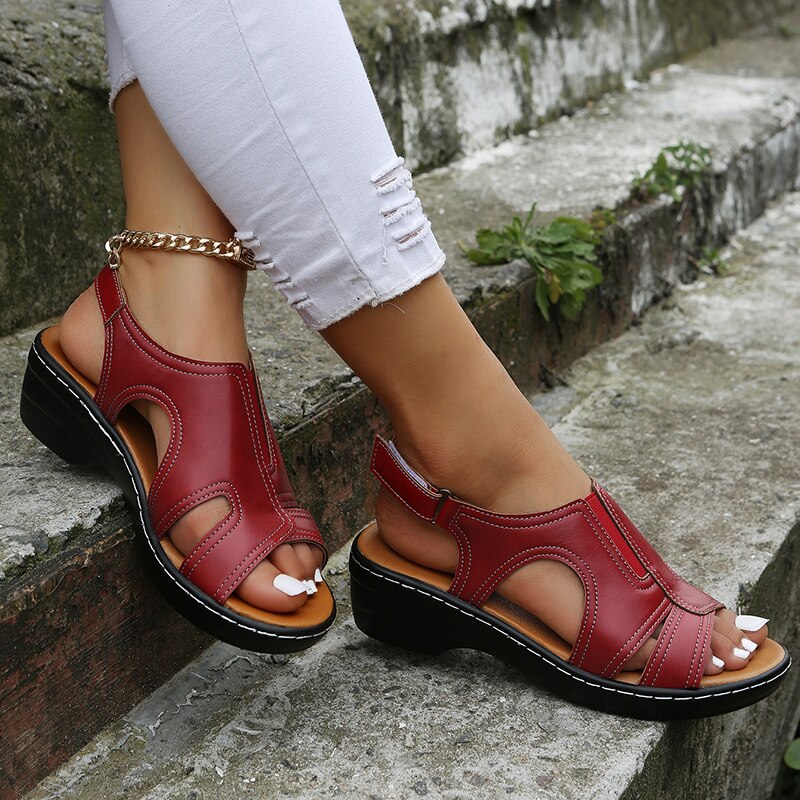 Sheila – Orthopaedic Wedge Sandals