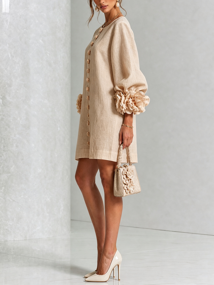 Harriet – Button-Down Mini Dress