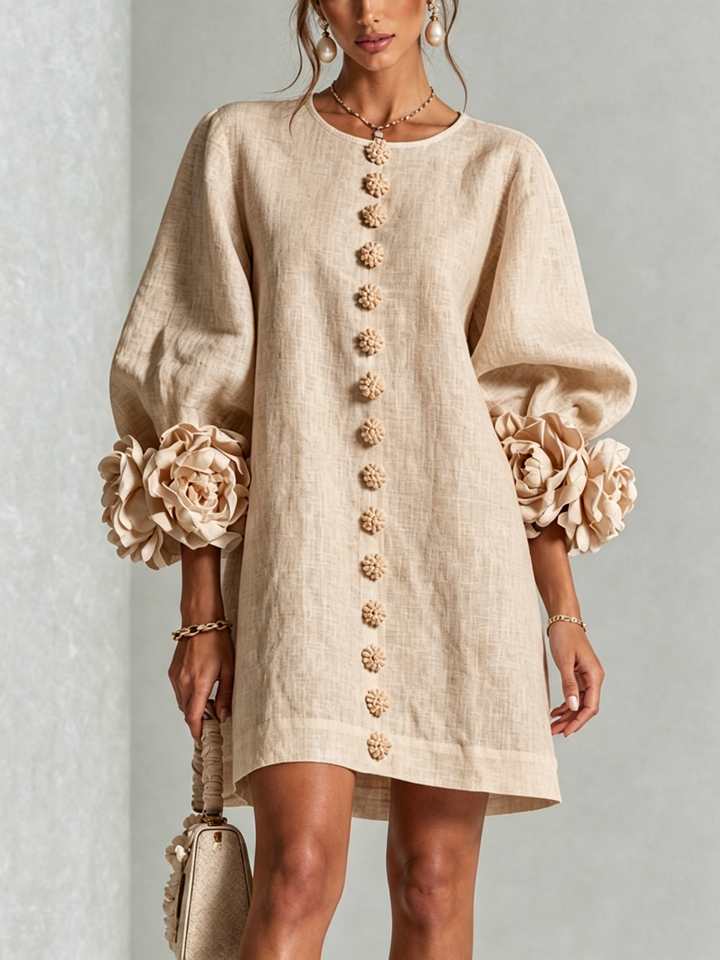 Harriet – Button-Down Mini Dress