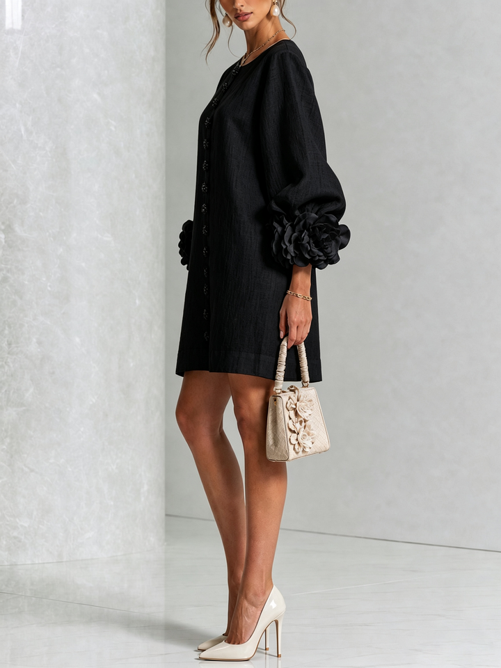 Harriet – Button-Down Mini Dress