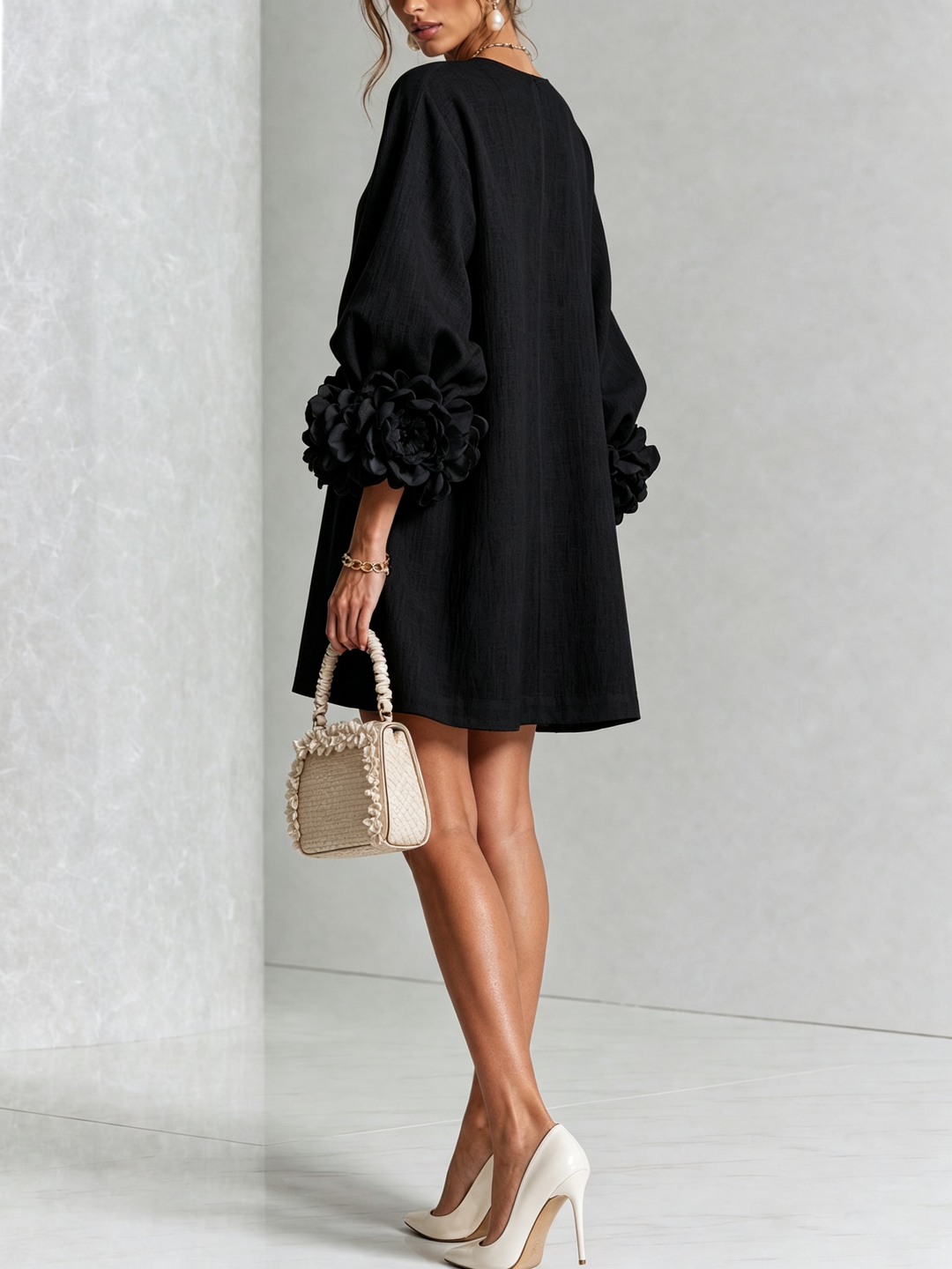 Harriet – Button-Down Mini Dress