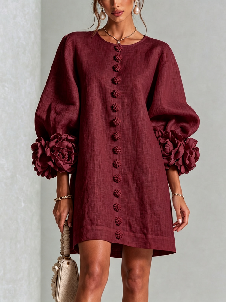 Harriet – Button-Down Mini Dress