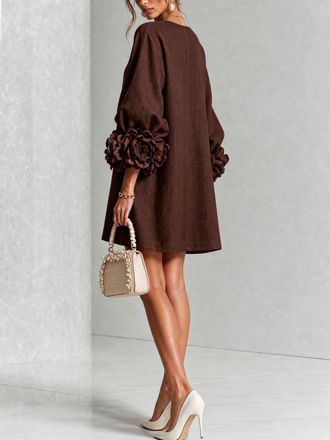 Harriet – Button-Down Mini Dress