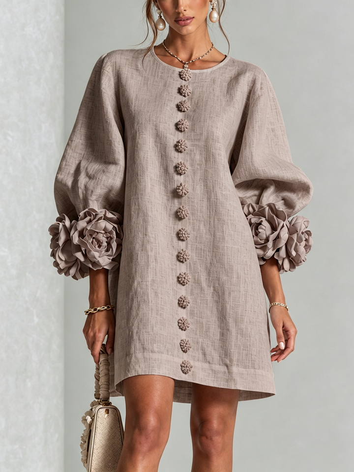 Harriet – Button-Down Mini Dress