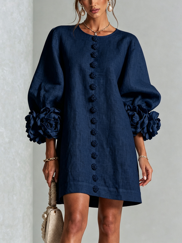 Harriet – Button-Down Mini Dress