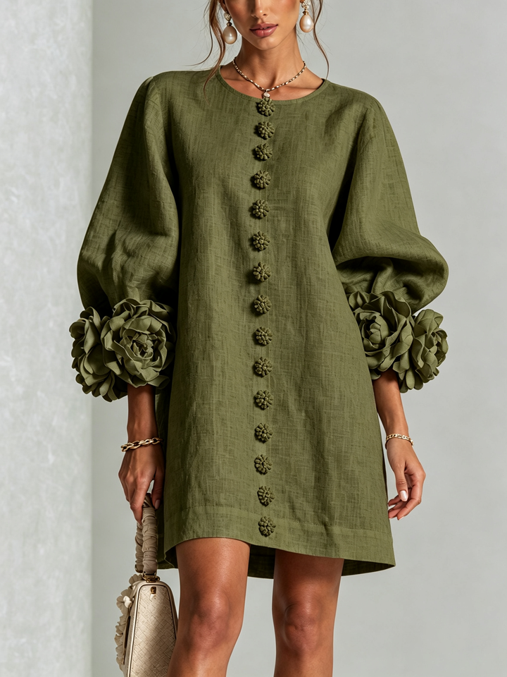 Harriet – Button-Down Mini Dress