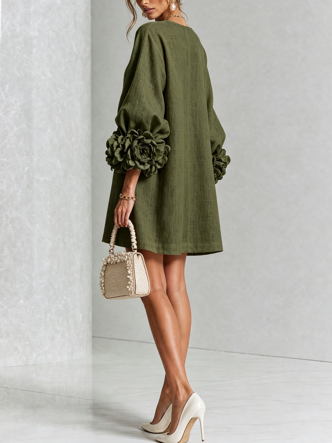 Harriet – Button-Down Mini Dress