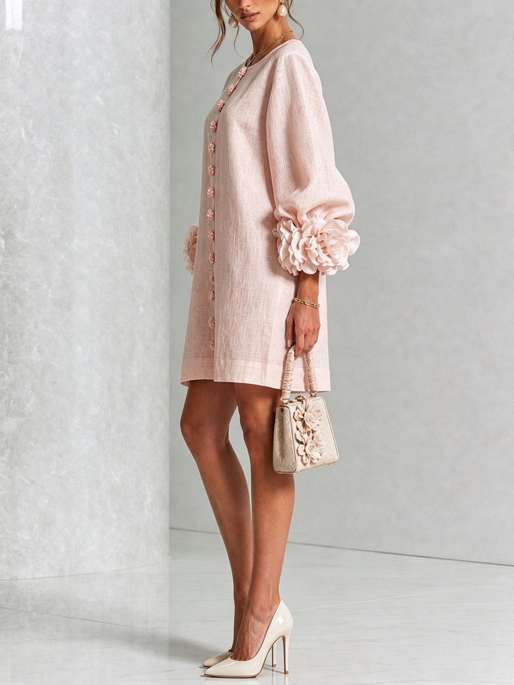 Harriet – Button-Down Mini Dress
