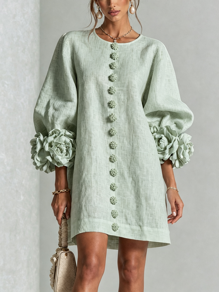 Harriet – Button-Down Mini Dress