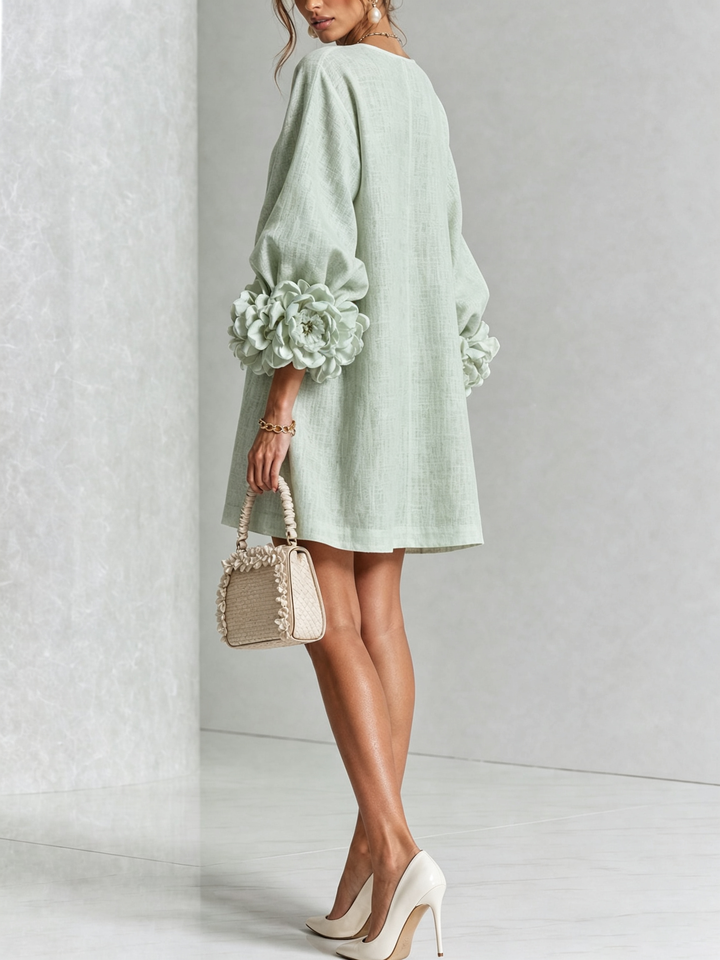 Harriet – Button-Down Mini Dress