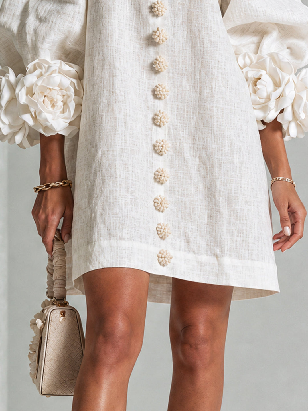 Harriet – Button-Down Mini Dress