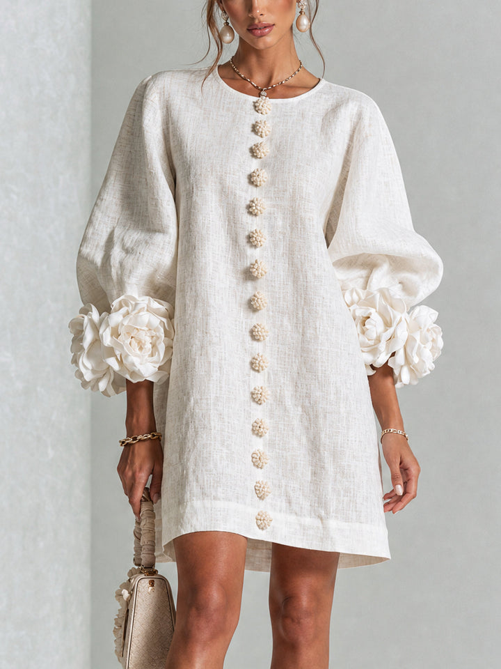 Harriet – Button-Down Mini Dress