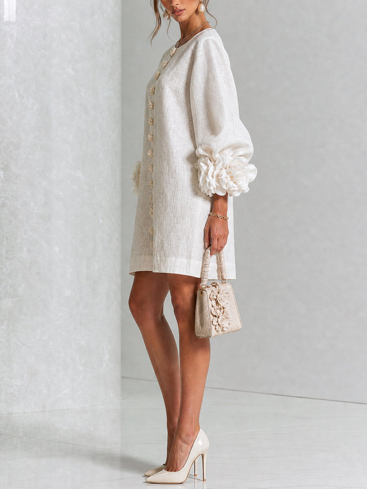 Harriet – Button-Down Mini Dress