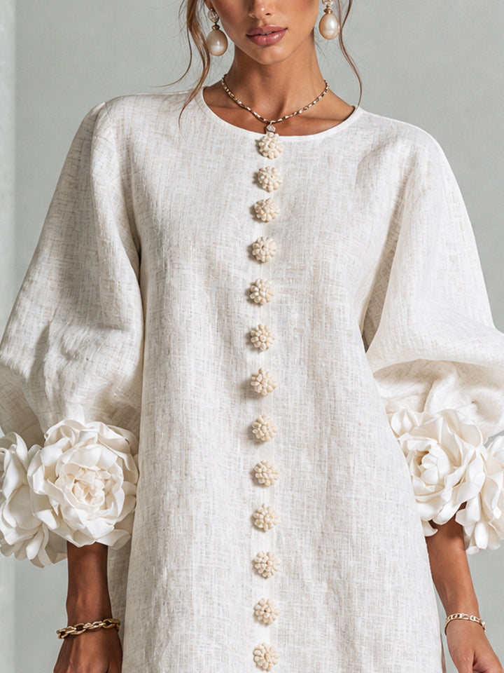 Harriet – Button-Down Mini Dress