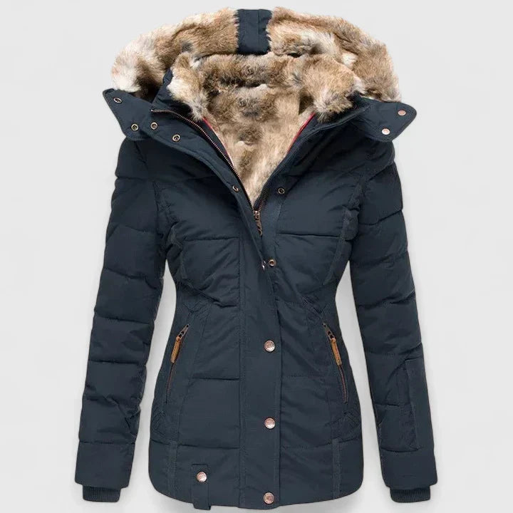Heather – Adjustable Hood Winter Coat