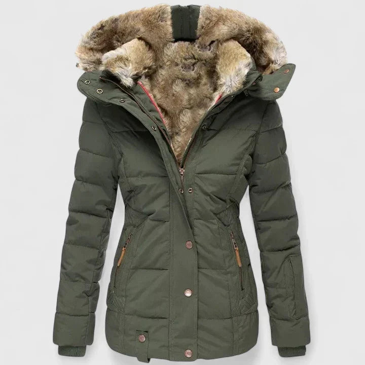Heather – Adjustable Hood Winter Coat