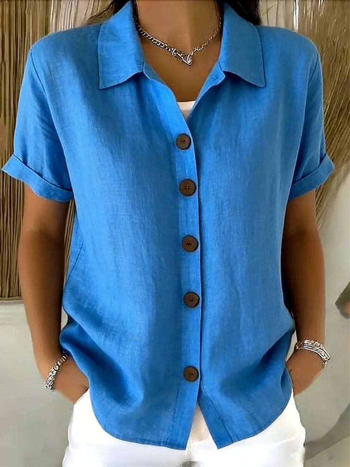 Lorraine – Classic Button-Up Shirt
